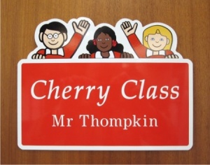 Character Office and Classroom Door Signs